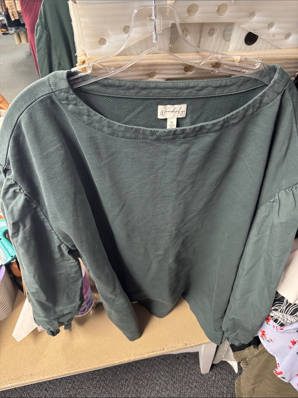 Wonderly top xl // 100346